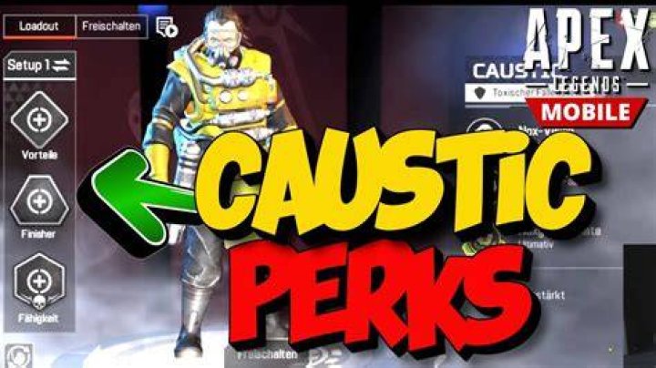 Apex Legends Mobile Caustic perks