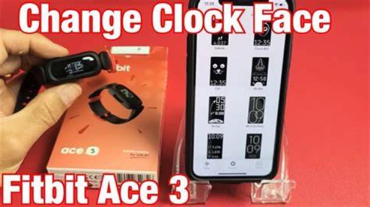 Fitbit Ace 3 Clock Face Start