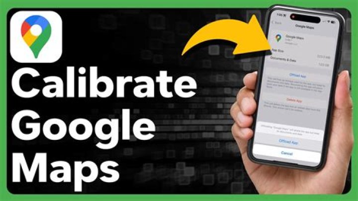 Google Maps Calibrate With Live View