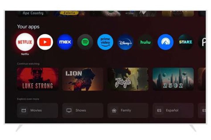 Google Tv Home Apps