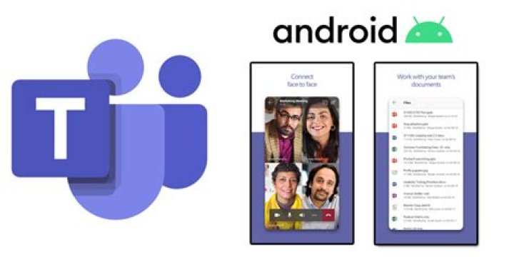 Microsoft Teams app on Android
