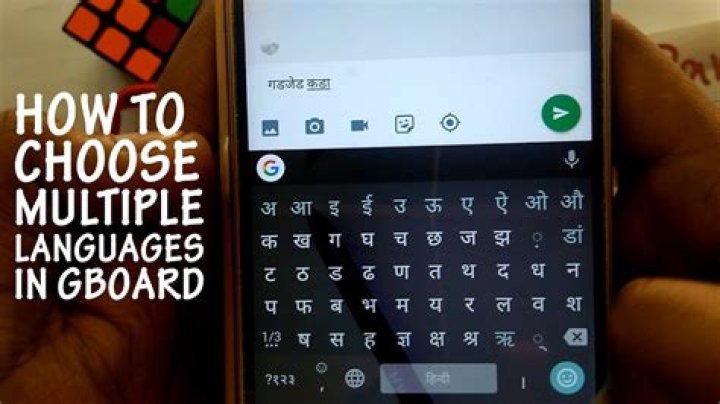 Multiple languages in Google Gboard