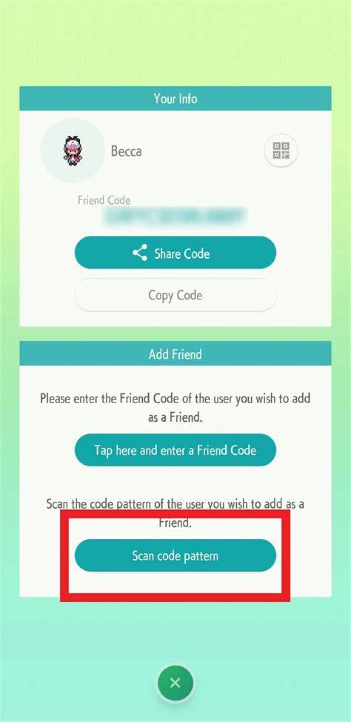 Pokemon Home Enter Friend Code