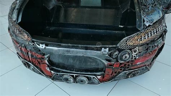 Rear view, opened