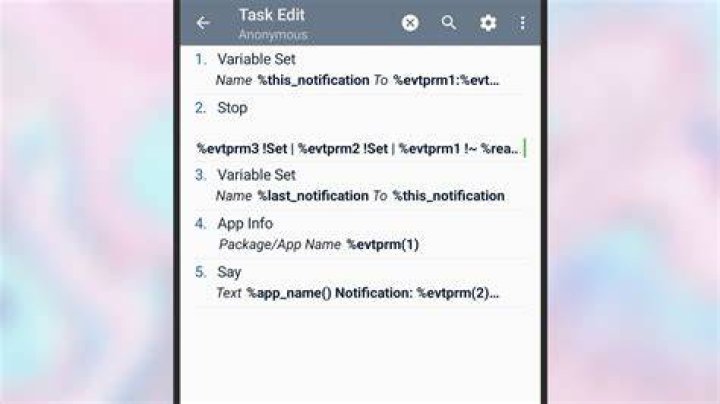 Tasker has myriad options