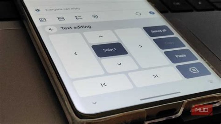 Text editor in Gboard
