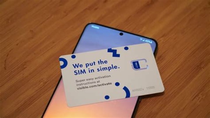 Visible SIM card Galaxy S20+